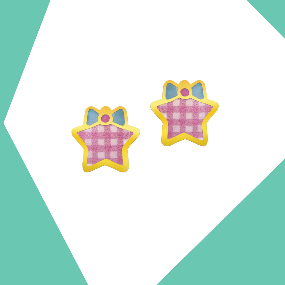 BEDTIME FOR BABY STAR GOLD EARRINGS FOR BABY GIRL