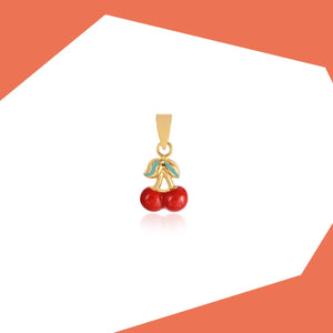 CHERRY LOVE PENDANT FOR BABY GIRL