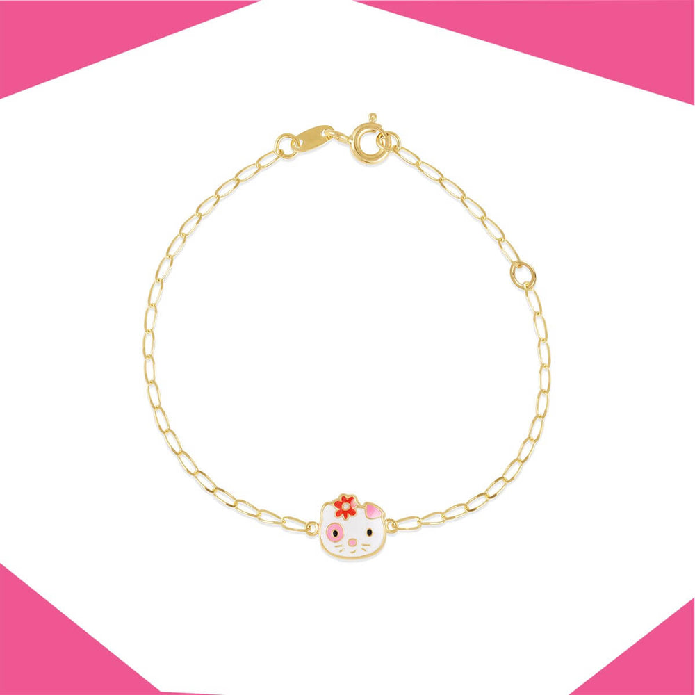 FELINE SPLOSH GOLD BRACELET FOR KIDS