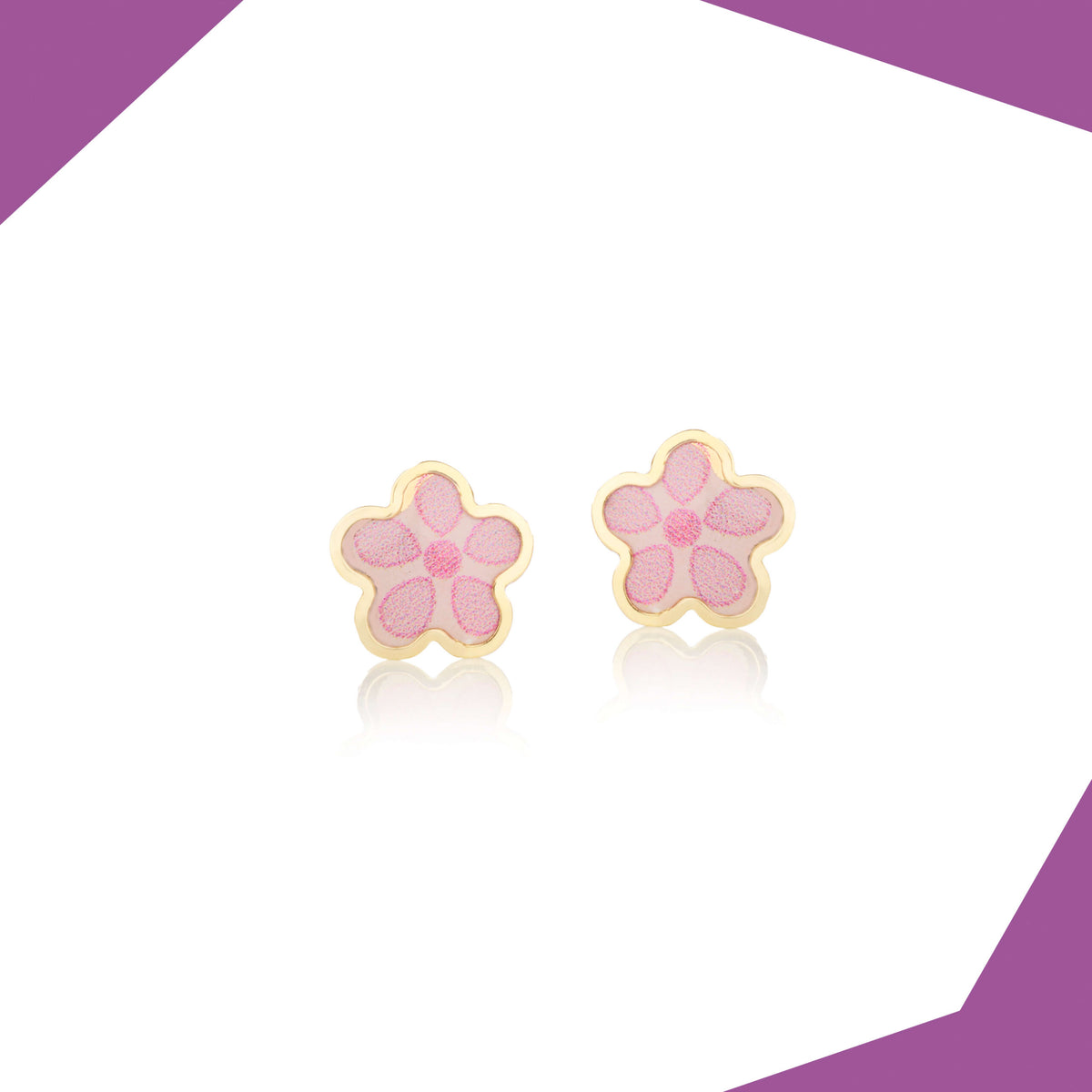Bells Are Ringing 9kt Gold Earrings For Girls