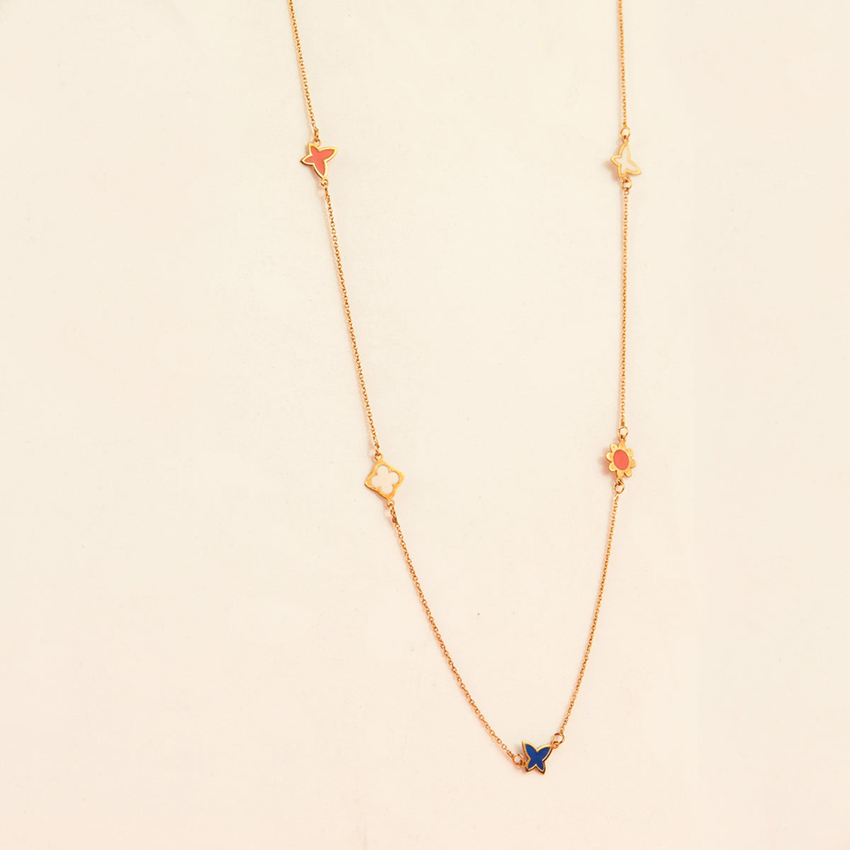 TWO TO TANGO GOLD NECKLACE FOR TEENS