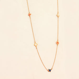 TWO TO TANGO GOLD NECKLACE FOR TEENS