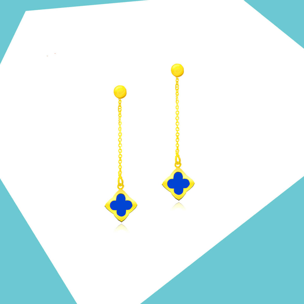 Two To Tango Earrings (BLUE)