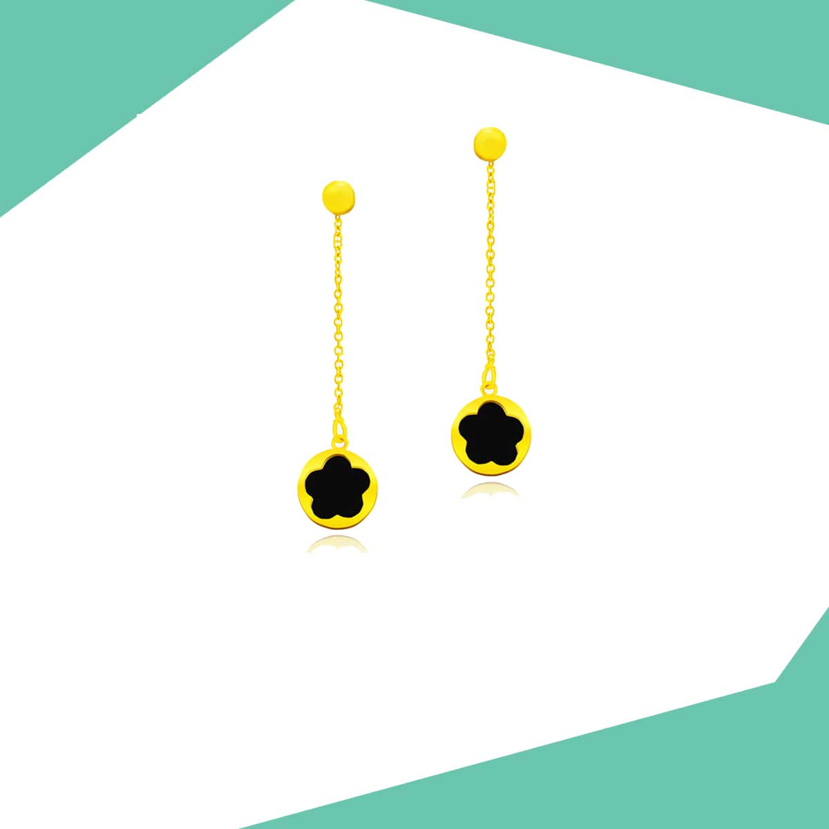CAN YOU SALSA? GOLD EARRINGS FOR TEENS
