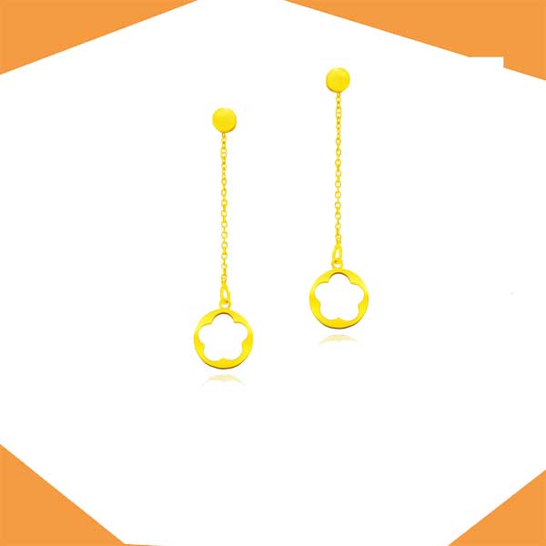 CAN YOU SALSA? GOLD EARRINGS FOR TEENS