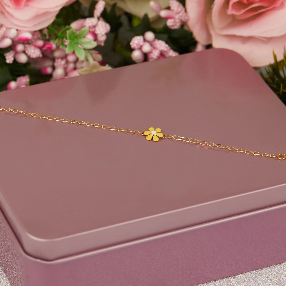 SUNNY FLOWER GOLD BRACELET FOR BABY GIRL