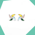 Windmill Gold Plated Earrings For Girls