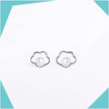 Pearl Cloud Gold Plated Earrings For Girls (WG)
