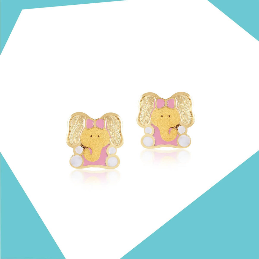 LITTLE ELLIE GOLD EARRINGS FOR BABY GIRL