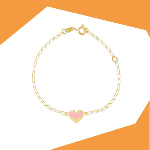 LITTLE HEARTS GOLD BRACELET FOR KIDS
