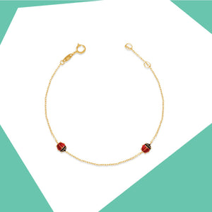 LITTLE LADY BUG BRACELET FOR KIDS