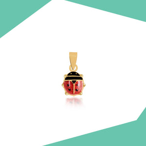 LITTLE LADY BUG PENDANT FOR BABY GIRL