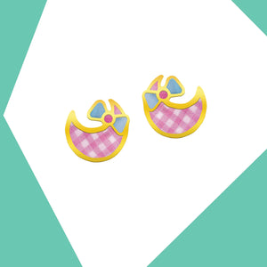 PAPA, PLEASE GET THE MOON FOR ME GOLD EARRINGS FOR BABY GIRL