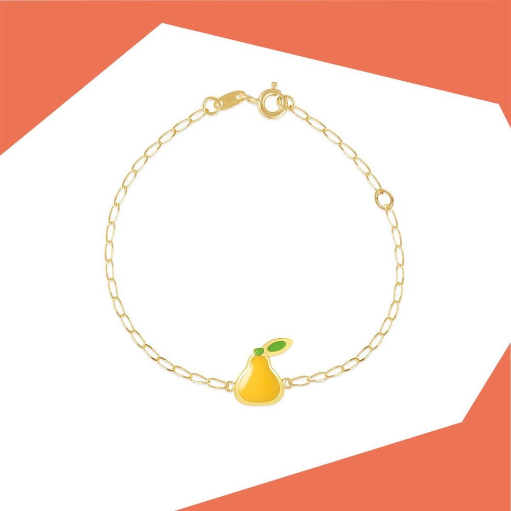 THE PERFECT PEAR GOLD BRACELET FOR KIDS