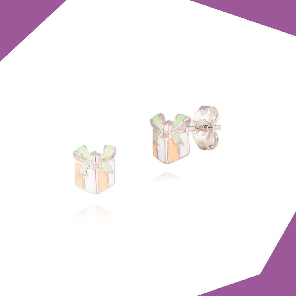 THE GIFT GOLD PLATED EARRINGS FOR GIRLS